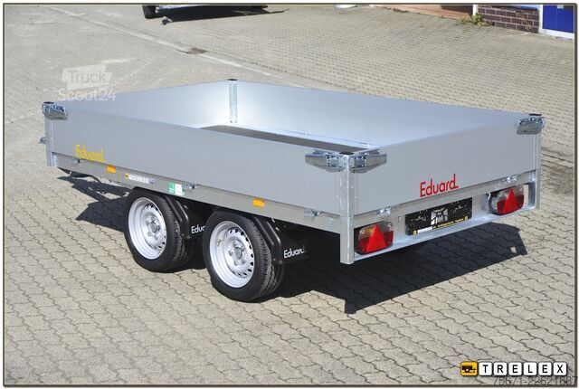مقطورة سيارة Eduard HL 2615 2000 kg Hochlader Tandemachser