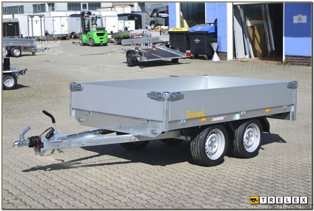 مقطورة سيارة Eduard HL 2615 2000 kg Hochlader Tandemachser