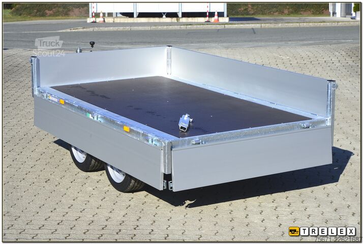 مقطورة سيارة Eduard HL 2615 2000 kg Hochlader Tandemachser