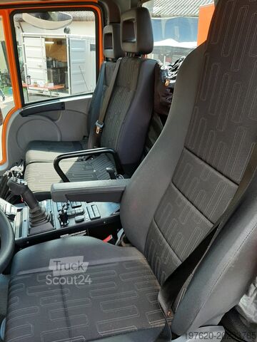 Unimog Mercedes-Benz Unimog U423 mit Abrollsystem und Mulde