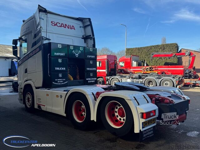 Standartinis-SZM Scania S 580 6x2 Boogie, Retrade, Schuifschotel, Opber...