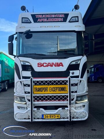 Standartinis-SZM Scania S 580 6x2 Boogie, Retrade, Schuifschotel, Opber...