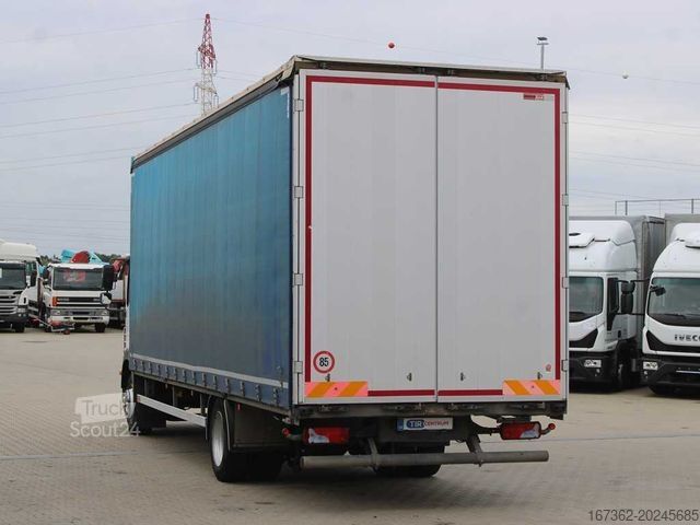 Tentinė platforma sunkvežimis MAN TGM 18.290, EURO 5, AIR SUSPENSIONS