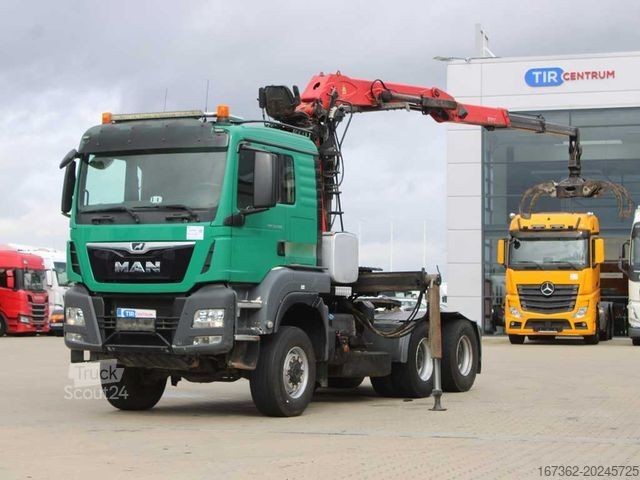 Tovorna dvigalka na tovornjaku MAN TGS 33.500,6X6,EURO 6,RETARDER,PALFINGER Q170Z96