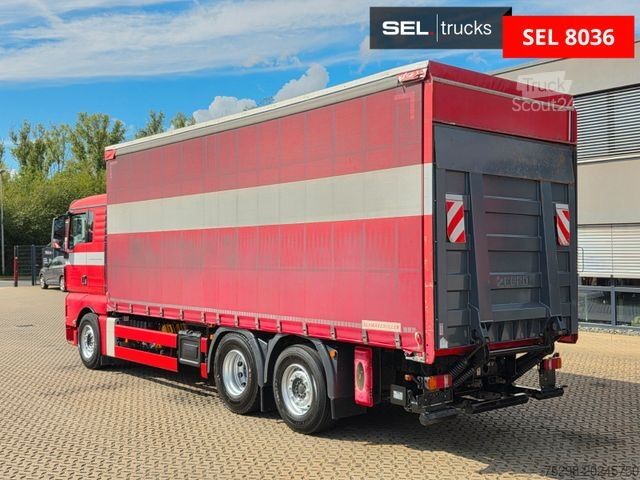 Tentinė platforma sunkvežimis MAN TGX 26.360 6X2-2 LL / Intarder / Ldbw /Lenkachse