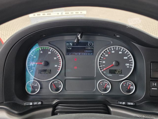 Tentinė platforma sunkvežimis MAN TGX 26.360 6X2-2 LL / Intarder / Ldbw /Lenkachse