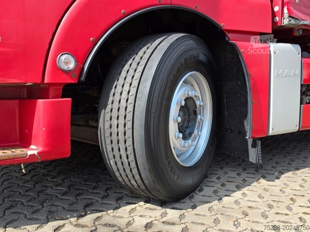 Tentinė platforma sunkvežimis MAN TGX 26.360 6X2-2 LL / Intarder / Ldbw /Lenkachse