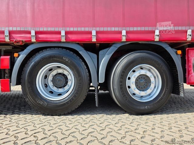 Tentinė platforma sunkvežimis MAN TGX 26.360 6X2-2 LL / Intarder / Ldbw /Lenkachse