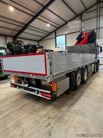 Camion cu macara MAN TGS 35.510 8x2!!EURO 6 PALFINGER 58002 TEC LIER...