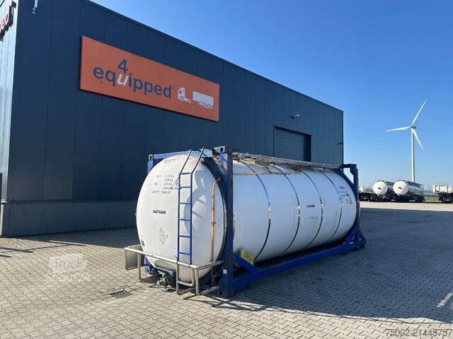 Tartálykonténer MTK Containers 20FT SWAP BODY / 31.000L / T7 / AMKD / 5Y+ CSC ...