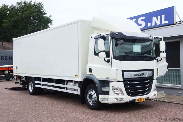 Mala DAF CF 290 FA Bak+ klep Dhollandia 2000 kg