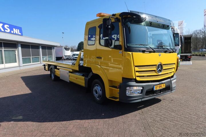 Autotransporter Mercedes-Benz Atego 1221 1221 L  Takel wagen 6 Persoons