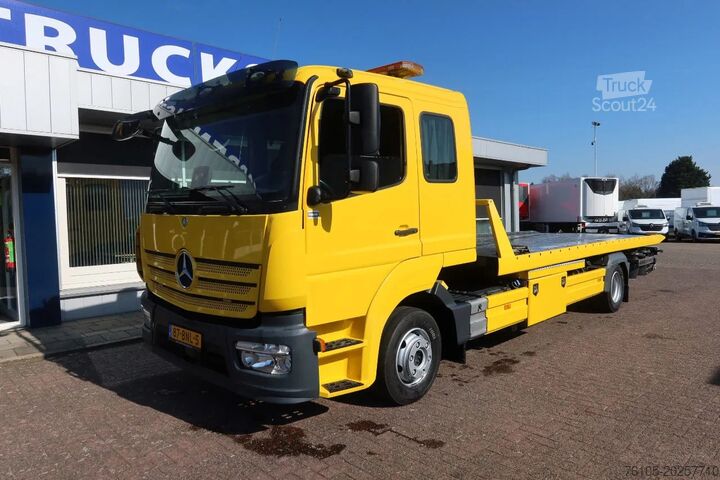 Autotransporter Mercedes-Benz Atego 1221 1221 L  Takel wagen 6 Persoons