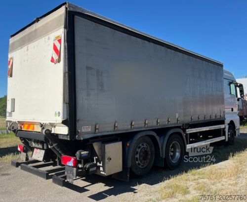 LKW mit Pritsche & Plane MAN TGX 26.400 6x2 BL Plane LBW MBB 2t