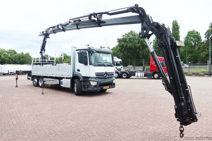 Autogru Mercedes-Benz ANTOS 2830 Kraanwagen open Laadbak Fassi F295 +...