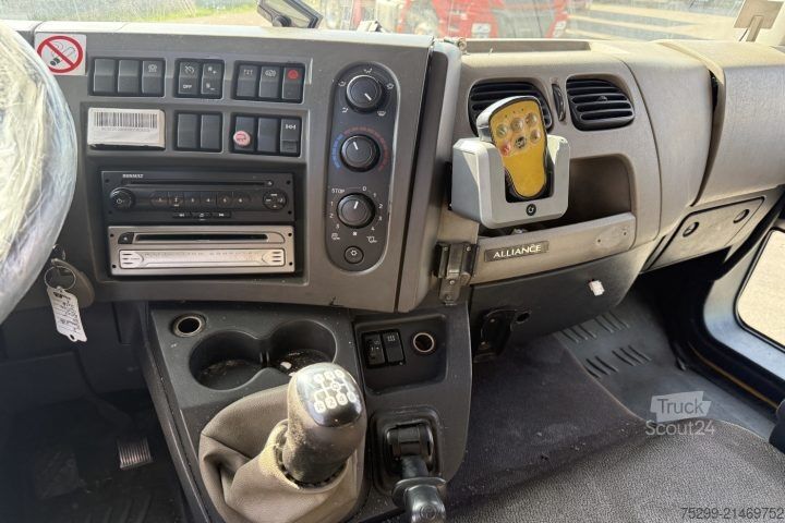 Camion caisson Renault Midlum 280.16 Koffer/HB Motorschaden / Swiss-Vehicle