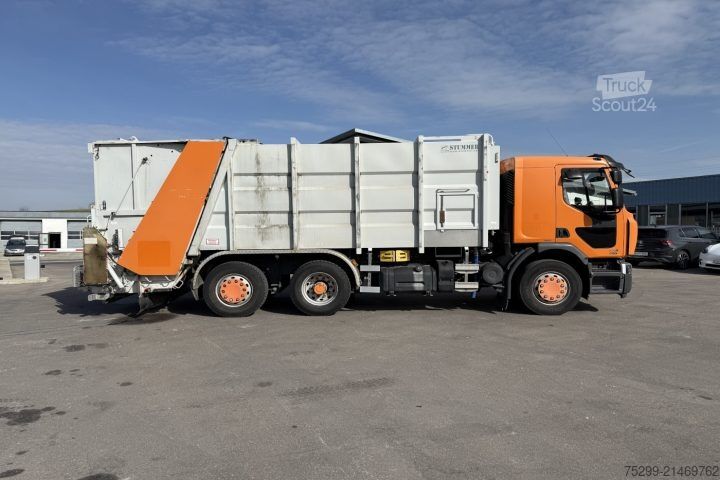 Camion à ordures Renault Premium 320 6x2*4 Stummer Getriebeschaden
