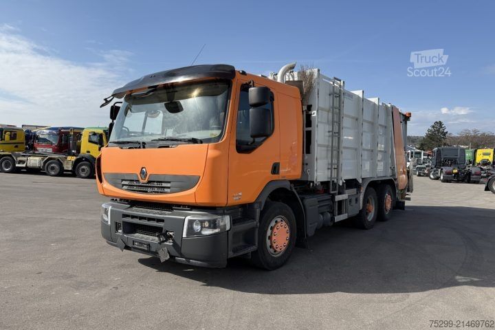 Camion à ordures Renault Premium 320 6x2*4 Stummer Getriebeschaden
