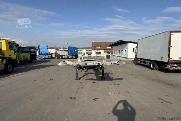 Semi-remorque à carrosserie interchangeable Fliegl SDS 380 Containertransport / Swiss-Vehicle