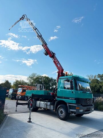 Tractor estándar MERCEDES-BENZ Actros 1840 Kran 26m WINDE FUNK Korb
