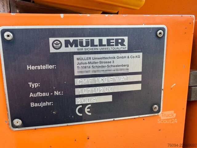 Imutyhjysäiliöauto MAN TGS 33.540 Müller Saug-Druck-Kombispüler Recycle