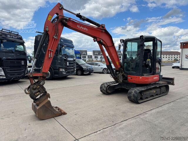 Minigrävare KUBOTA KX057-4 * SCHWENKBARE SCHNELLWECHSLER *