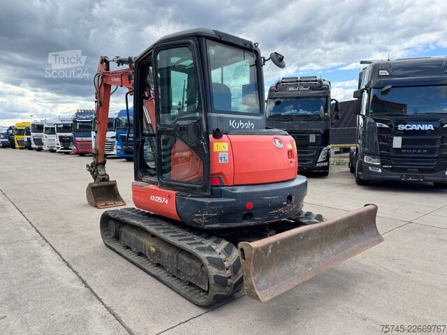 Minigrävare KUBOTA KX057-4 * SCHWENKBARE SCHNELLWECHSLER *