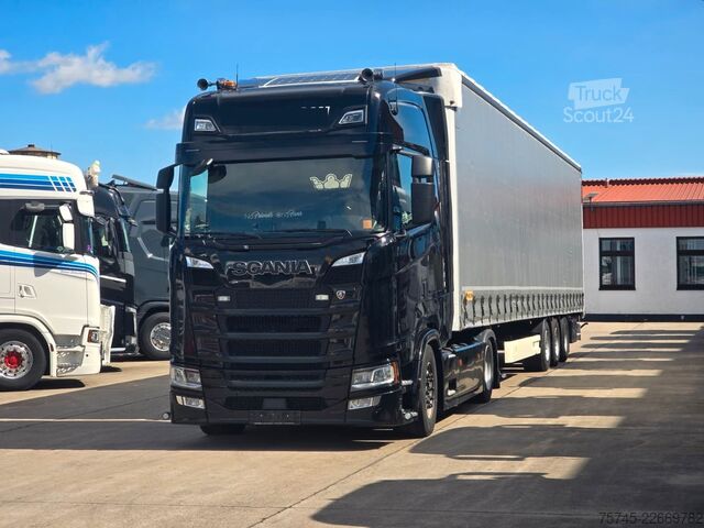 وحدة جر ذات حجم كبير SCANIA S450 * ACC * RETARDER * WIELTON NS-3 * PR.+PL. *