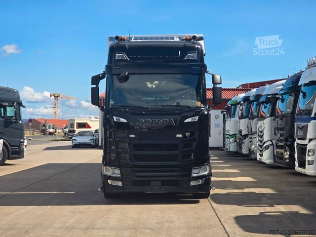 وحدة جر ذات حجم كبير SCANIA S450 * ACC * RETARDER * WIELTON NS-3 * PR.+PL. *