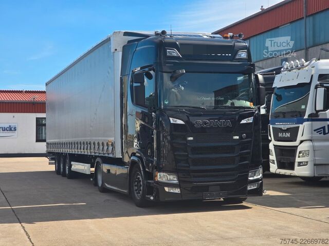 وحدة جر ذات حجم كبير SCANIA S450 * ACC * RETARDER * WIELTON NS-3 * PR.+PL. *