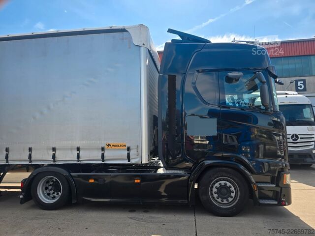 وحدة جر ذات حجم كبير SCANIA S450 * ACC * RETARDER * WIELTON NS-3 * PR.+PL. *