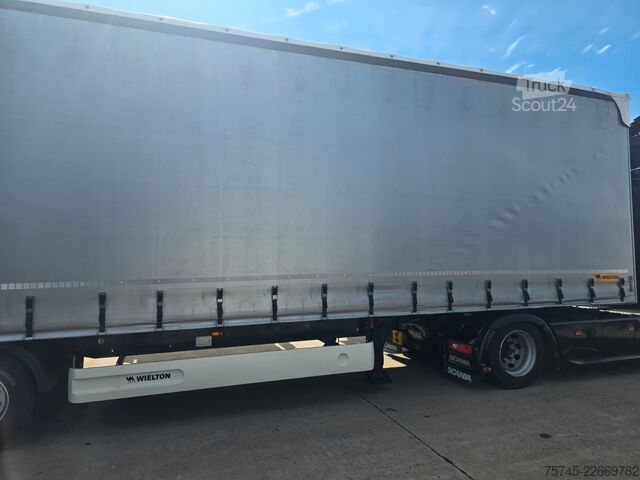 وحدة جر ذات حجم كبير SCANIA S450 * ACC * RETARDER * WIELTON NS-3 * PR.+PL. *