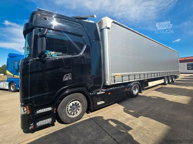 وحدة جر ذات حجم كبير SCANIA S450 * ACC * RETARDER * WIELTON NS-3 * PR.+PL. *