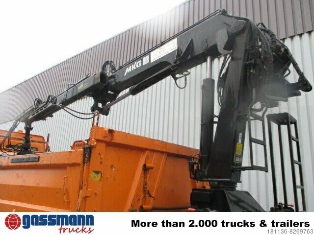 Grue montée sur camion HLK 96a2 , Greifersteuerung, faltbar,Hochsitz