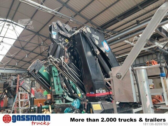 Grue montée sur camion HLK 96a2 , Greifersteuerung, faltbar,Hochsitz