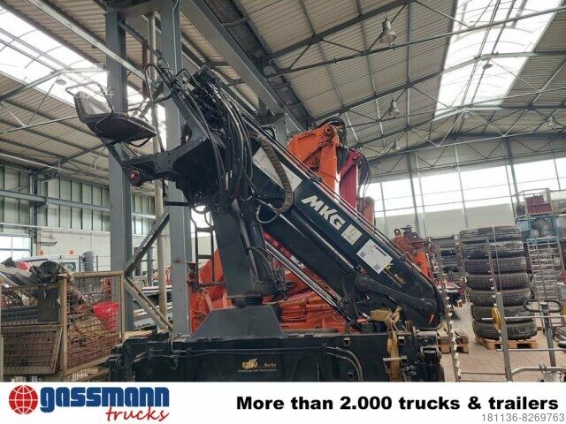 Grue montée sur camion HLK 96a2 , Greifersteuerung, faltbar,Hochsitz