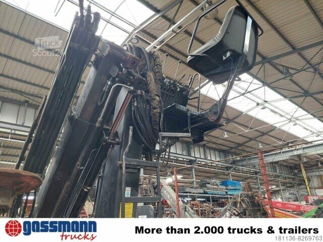 Grue montée sur camion HLK 96a2 , Greifersteuerung, faltbar,Hochsitz
