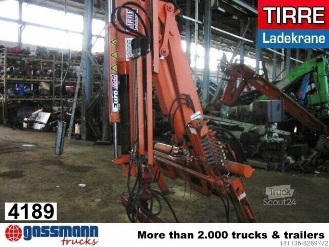 Grue montée sur camion TIRRE EURO 81TE Kran
