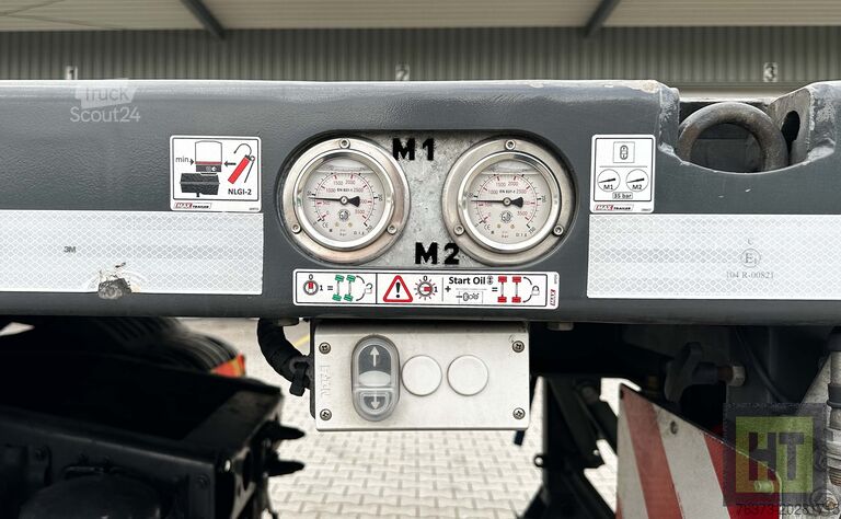 Platform yarı römork Faymonville MAX Trailer-3-Achs-Doppeltele-Plateau-zg