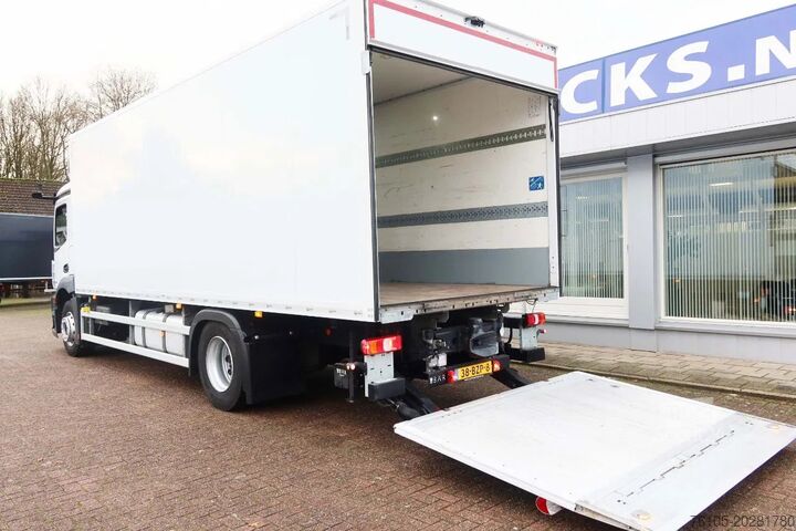 Kuffert Mercedes-Benz Actros 1840 L Bakwagen + Bar klep 2000 KG + Geï...