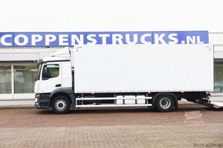 Kuffert Mercedes-Benz Actros 1840 L Bakwagen + Bar klep 2000 KG + Geï...