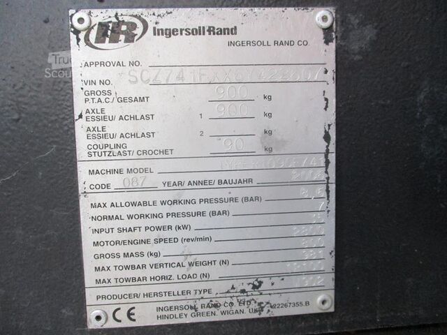 Verdichter Ingersoll Rand 7 / 41 - N
