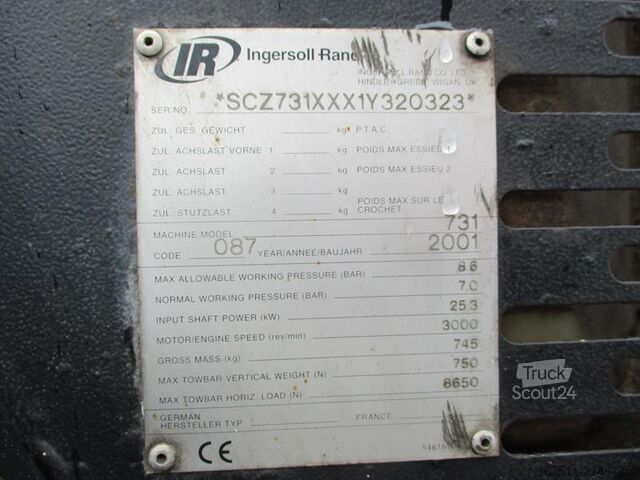 Hladilni kompresor Ingersoll-Rand 7 / 31 - N