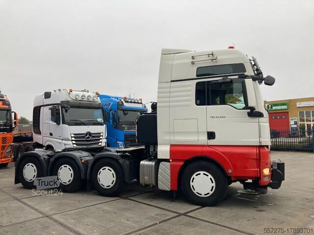 Zware belasting MAN TGX 41.540 8x4/4
