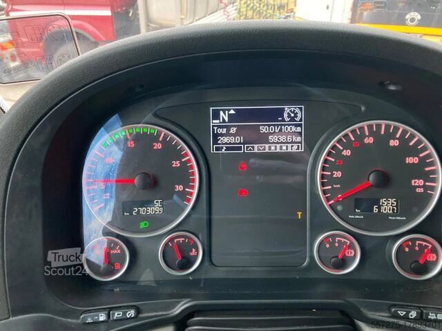 Zware belasting MAN TGX 41.540 8x4/4