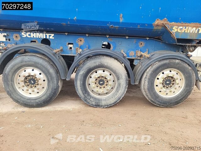 Teherautó Schmitz SKI 24 Liftachse 25m3