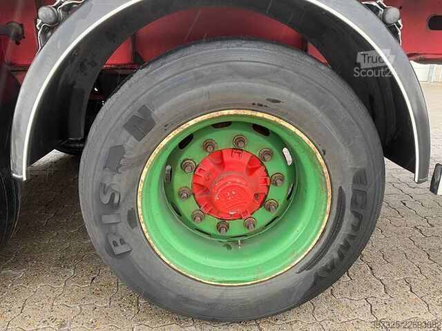 Avfallsbil MTDK 4 axle Curtainsider / 4 achse Planenauflieger