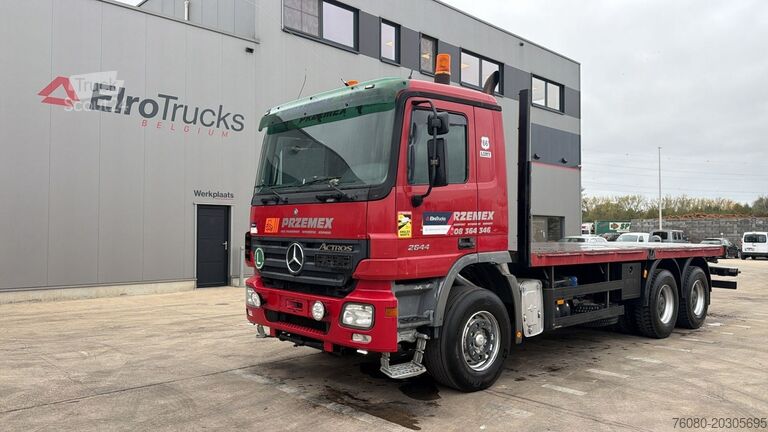 Atrelado da plataforma Mercedes-Benz Actros 2644 (EPS / GRAND PONT / 3 PEDALES / V6 ...