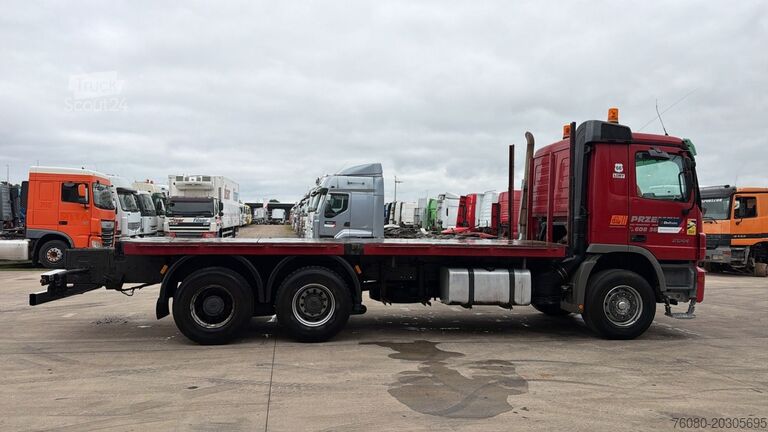 Atrelado da plataforma Mercedes-Benz Actros 2644 (EPS / GRAND PONT / 3 PEDALES / V6 ...
