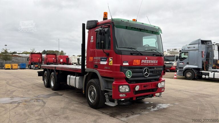 Atrelado da plataforma Mercedes-Benz Actros 2644 (EPS / GRAND PONT / 3 PEDALES / V6 ...